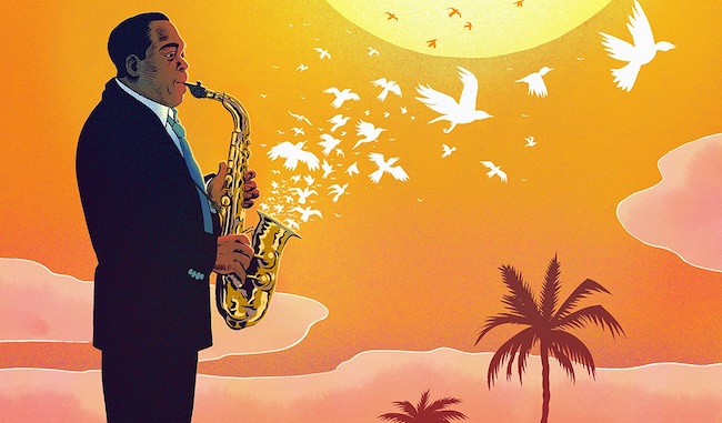Le roman graphique Chasin’ the Bird: Charlie Parker in California